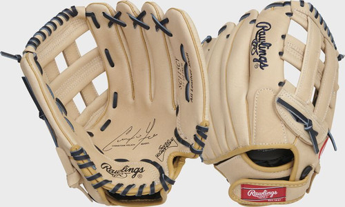 Vist Large View of Product Image Which is New Rawlings Sure Catch 11.5" Christian Yelich Signature Youth Glove RHT