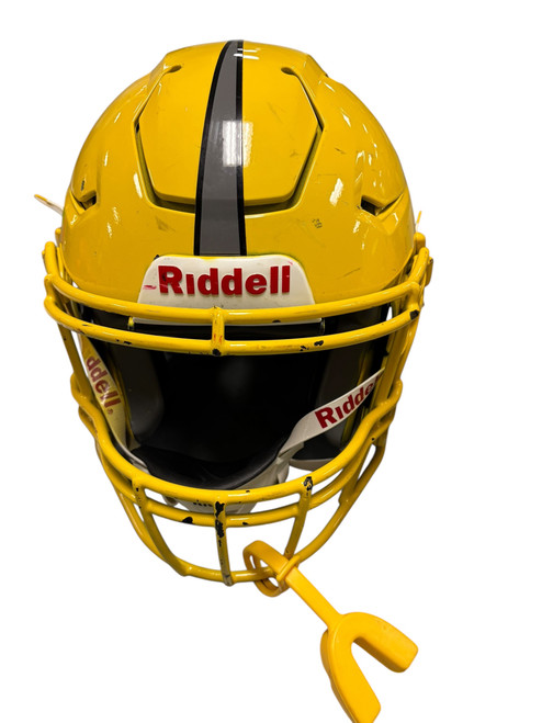 Vist Large View of Product Image Which is Used Riddell SPEEDFLEX FB Helmet Yellow XS
