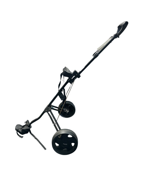 Vist Large View of Product Image Which is Used Bag Boy M330 Golf Cart Black 2 Wheel