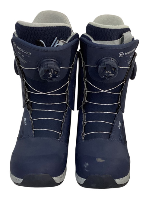Vist Large View of Product Image Which is Used Nidecker RIFT W Womens Snowboard Boots Navy Blue Senior 7