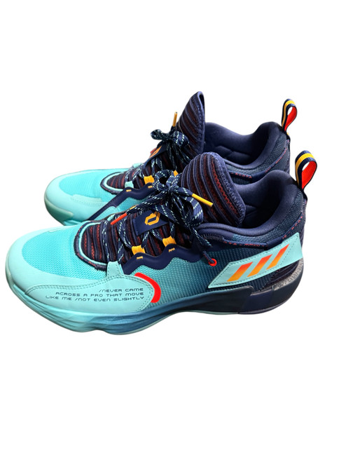 Vist Large View of Product Image Which is Used Adidas Basketball Shoes M Royal Blue Senior 12