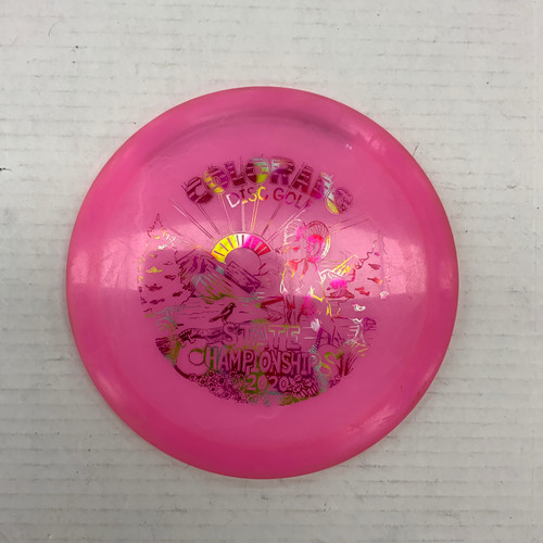 Vist Large View of Product Image Which is Used Discmania NEO ESSENCE Disc Golf Driver Pink 173g
