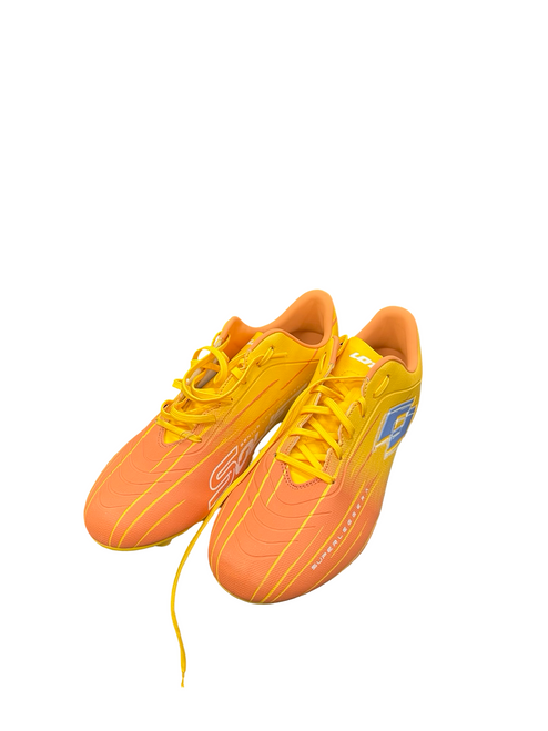 Vist Large View of Product Image Which is Used Lotto Soccer Cleats Orange Senior 10