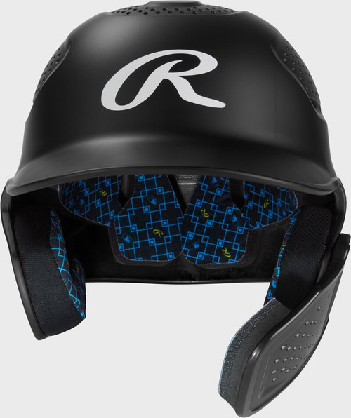 Vist Large View of Product Image Which is New Rawlings RX2 Reverse Batting Helmet JR Black