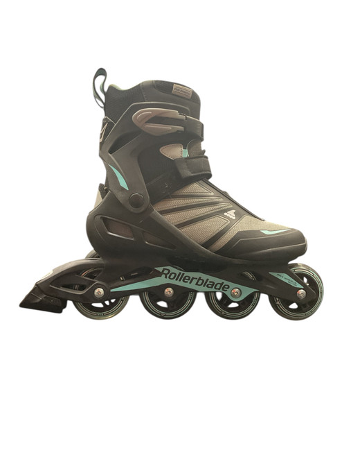 Vist Large View of Product Image Which is Used Rollerblade ZETRA BLADE SZ 10W Senior Rec Fitness Skates Black Senior 10