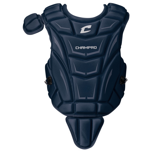 Vist Large View of Product Image Which is New Optimus MVP Chest Protector Nvy 13.5"