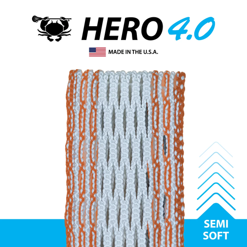Vist Large View of Product Image Which is New HERO MESH 4.0 SS ORANGE STORM STRIKER