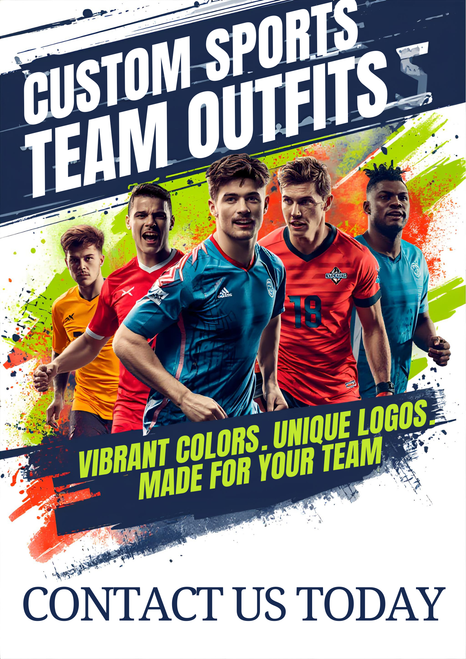 Vist Large View of Product Image Which is New CUSTOM TEAM SUBLIMATED JERSEYS