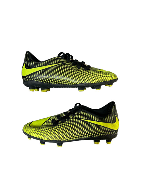 Vist Large View of Product Image Which is Used Nike Soccer Cleats Optic Yellow Youth 13.0