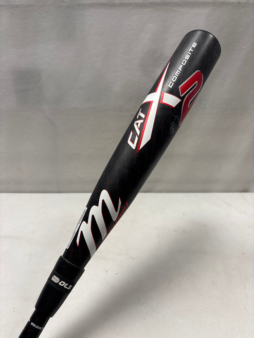 Vist Large View of Product Image Which is Used Marucci CAT X 2 COMPOSITE BB/SB USA 2 5/8 Bat 30"