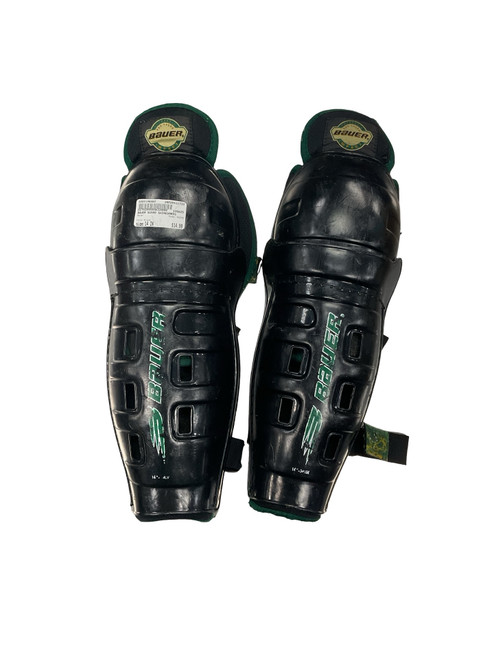Vist Large View of Product Image Which is Used Bauer SG500 Senior Shin Guards