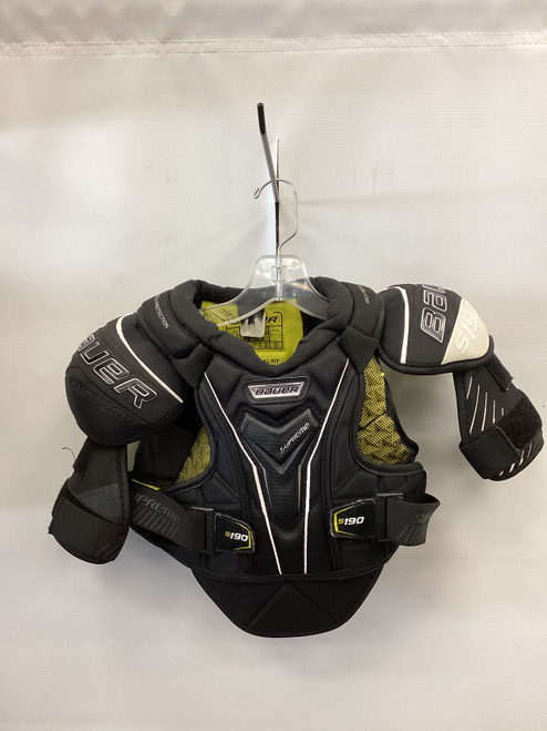 Vist Large View of Product Image Which is Used Bauer SUPREME S190 Junior Shoulder Pads LG
