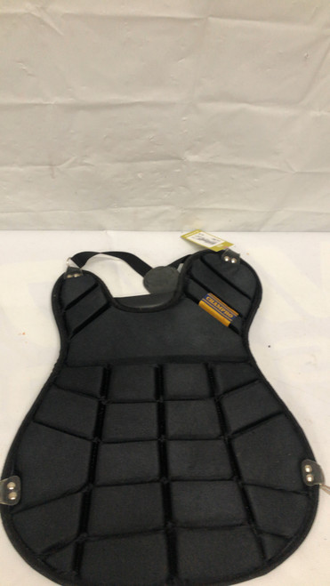 Vist Large View of Product Image Which is Used Champro CHEST PROTECTOR Catchers Chest Protector Black Adult