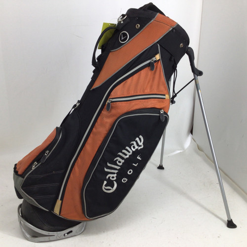 Vist Large View of Product Image Which is Used Callaway WARBIRD 7 WAY STAND BAG Mens Stand Bag Orange