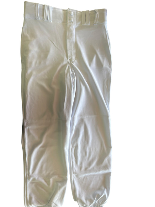 Vist Large View of Product Image Which is Used Champro WHITE CLOSED BOTTOM BB/SB Pant Boys White XL