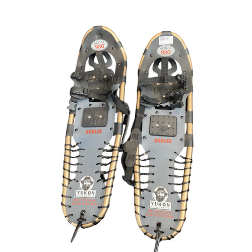 Vist Large View of Product Image Which is Used Yukon Charlie's Snowshoes Mens Grey 32"