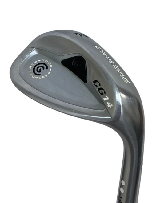 Vist Large View of Product Image Which is Used Cleveland CG14 56* RH Golf Wedge Mens