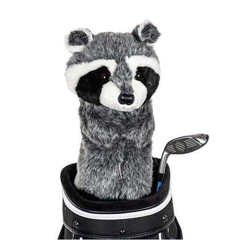 Vist Large View of Product Image Which is New Daphne's Golf Driver Headcover- Raccoon