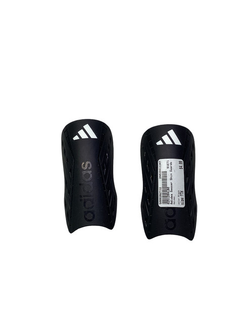 Vist Large View of Product Image Which is Used Adidas Soccer Shin Guards Youth Black Youth