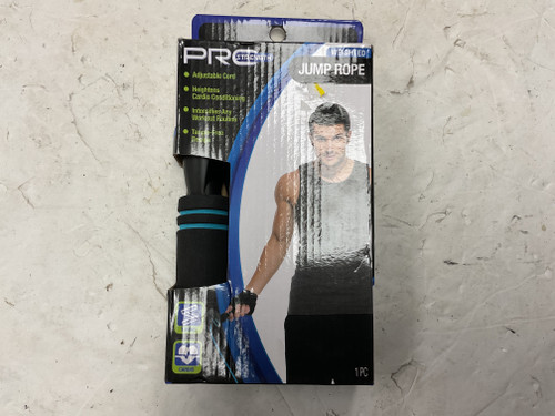 Vist Large View of Product Image Which is Used PRO STRENGTH WEIGHTED Jump Rope Black Weighted