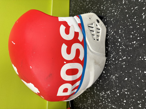 Vist Large View of Product Image Which is Used Rossignol Snowsport Helmet Youth Red And White MD