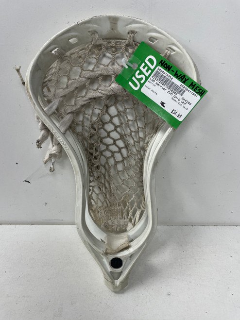 Vist Large View of Product Image Which is Used Warrior EVO QX-O Mens Lacrosse Head White