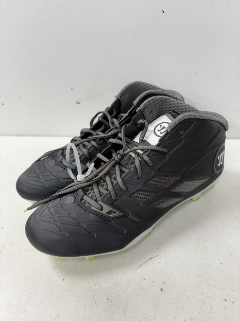 Vist Large View of Product Image Which is Used Warrior LAX Cleats Mens Black Senior 11.5