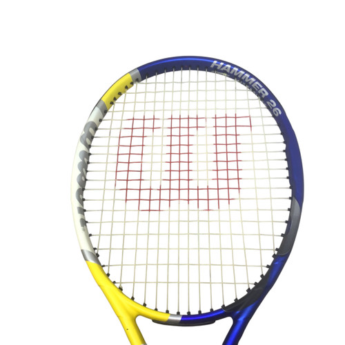 Vist Large View of Product Image Which is Used Wilson HAMMER 26 Junior Tennis Racquet None 26"