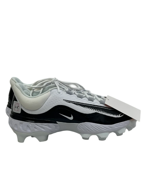 Vist Large View of Product Image Which is New Nike Alpha Huarache Elite 4 MCS Mens 11.5 White And Black Baseball Cleats