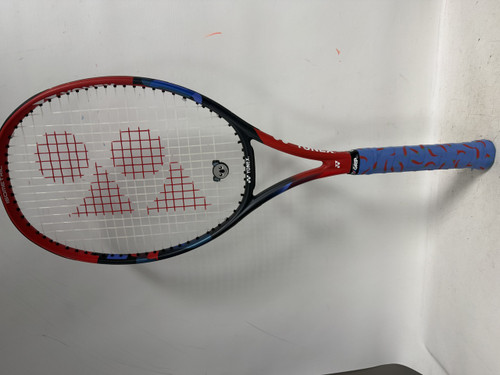 Vist Large View of Product Image Which is Used Yonex VCORE ACE 98 Adult Tennis Racquet Red 4 1/4"
