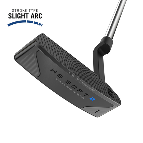 Vist Large View of Product Image Which is New Cleveland HB Soft 2 Black Model 1 Golf Putter- 35" Right Hand
