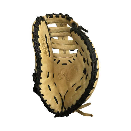 Vist Large View of Product Image Which is Used Rawlings GGE130SPCFB BB/SB First Base RH Throw Tan 13"