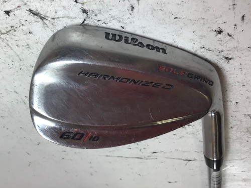 Vist Large View of Product Image Which is Used Wilson HARMONIZED SOLE GRIND Golf Wedge Mens RH 60 Degree