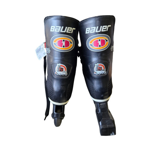 Vist Large View of Product Image Which is Used Bauer OFF ICE H1 Roller Hockey Skates Black Senior 12
