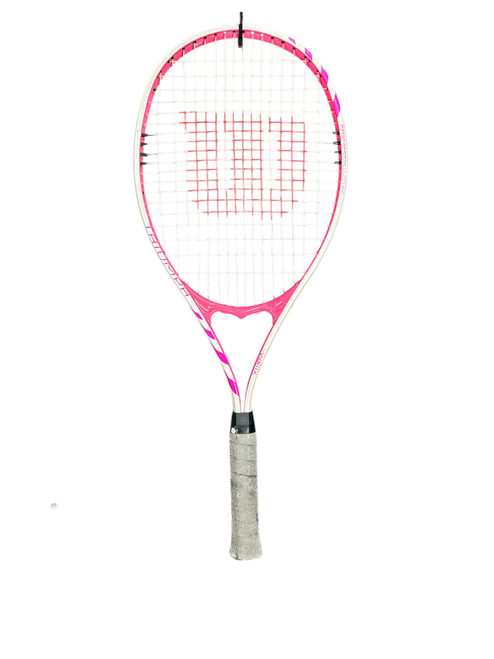 Vist Large View of Product Image Which is Used Wilson TRIUMPH Womens Tennis Racquet Pink Unknown