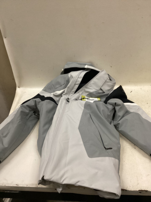 Vist Large View of Product Image Which is Used Obermeyer Outerwear Heavy Jacket Y Grey LG