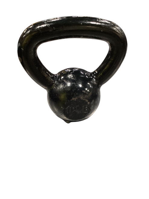 Vist Large View of Product Image Which is Used Kettle Dumbbell (Each) Black 10 lb