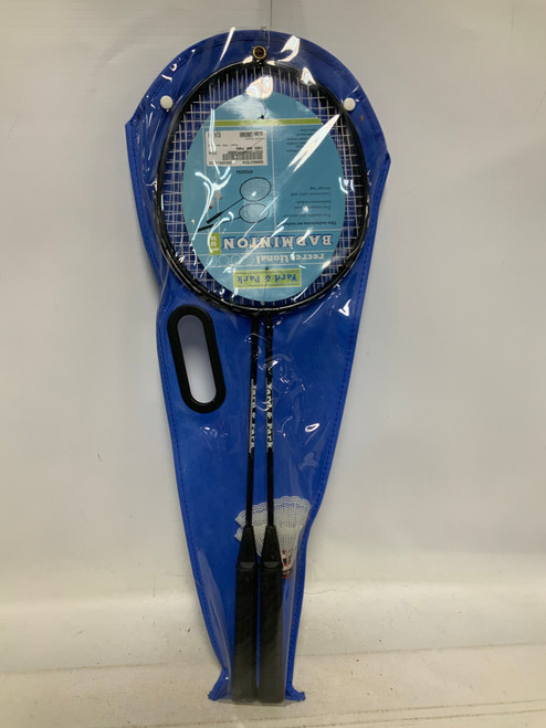 Vist Large View of Product Image Which is Used YARD AND PARK Adult Badminton Racquet Black Unknown