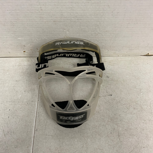 Vist Large View of Product Image Which is Used Rawlings FACE FIRST BB/SB Fielders Mask Black One Size