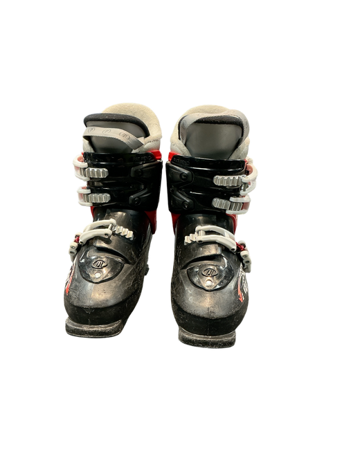 Vist Large View of Product Image Which is Used Tecnica RJ Boys DH Ski Boot White/Black/Red 210 MP - J02