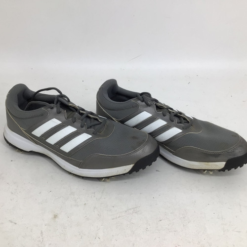 Vist Large View of Product Image Which is Used Adidas Mens Golf Shoes Grey Senior 13