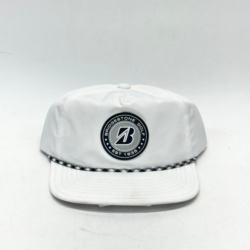 Vist Large View of Product Image Which is Used Bridgestone ROPE HAT Golf Accessory White