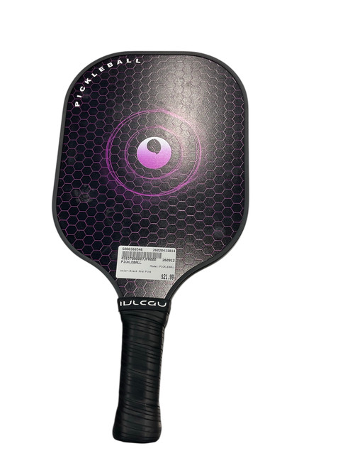 Vist Large View of Product Image Which is Used PICKLEBALL Pickleball Racquet Black And Pink