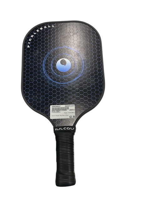 Vist Large View of Product Image Which is Used PICKLEBALL Pickleball Racquet Black And Navy Blue