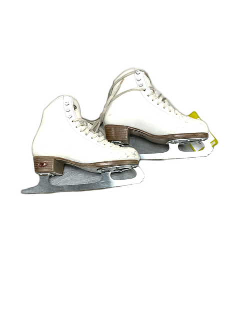 Vist Large View of Product Image Which is Used Riedell 116W Girls Figure Skate White Junior 03.5