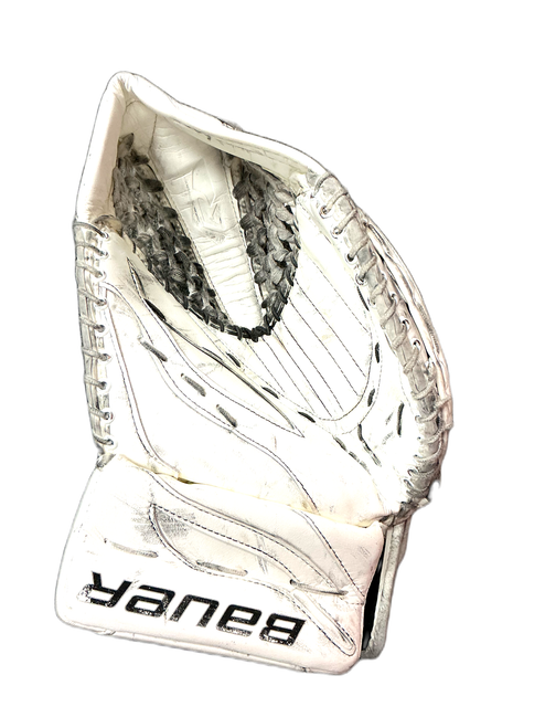 Vist Large View of Product Image Which is Used Bauer REACTOR 6000 Senior Goalie Catcher White