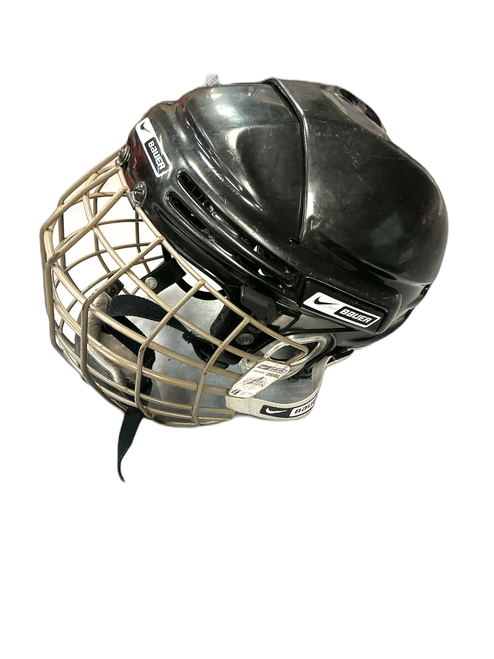Vist Large View of Product Image Which is Used Bauer 5500 Helmet Cage Combo Black SM