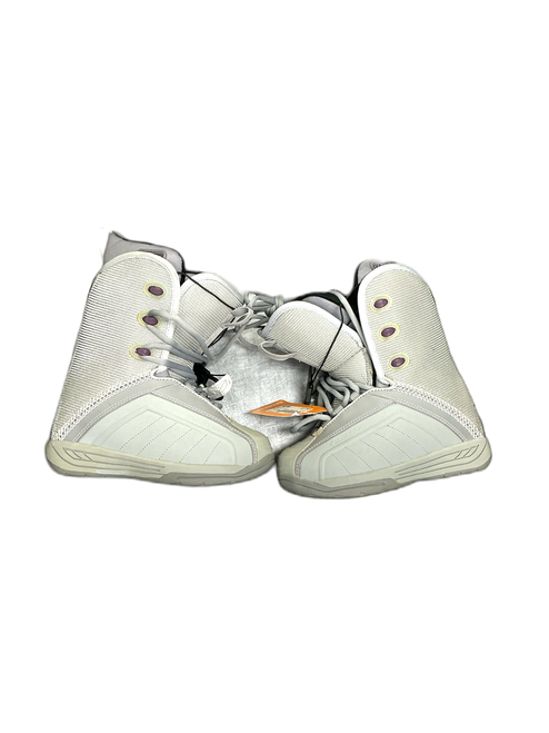 Vist Large View of Product Image Which is Used Ride RHYTHEM Womens Snowboard Boots Grey Senior 6