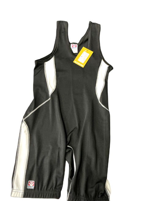 Vist Large View of Product Image Which is Used Brute SINGLET Wrestling Singlet Black MD
