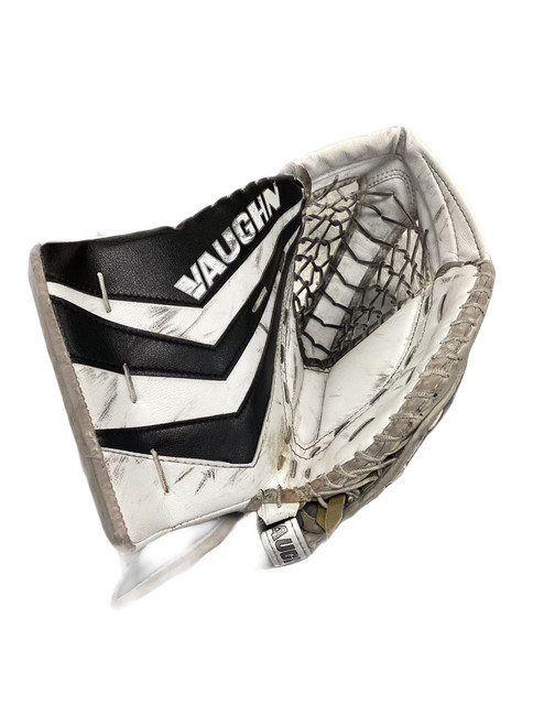 Vist Large View of Product Image Which is Used Vaughn SLR2 Inter Goalie Catcher White And Black